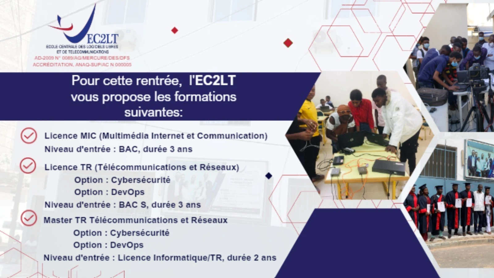 Central School of Free Software and Telecommunications Engineering academic facilities