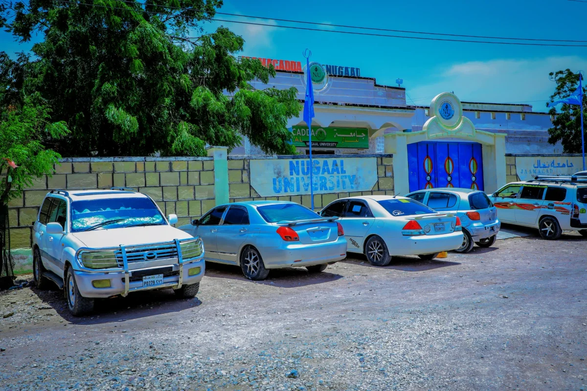 Front view of Nugaal University