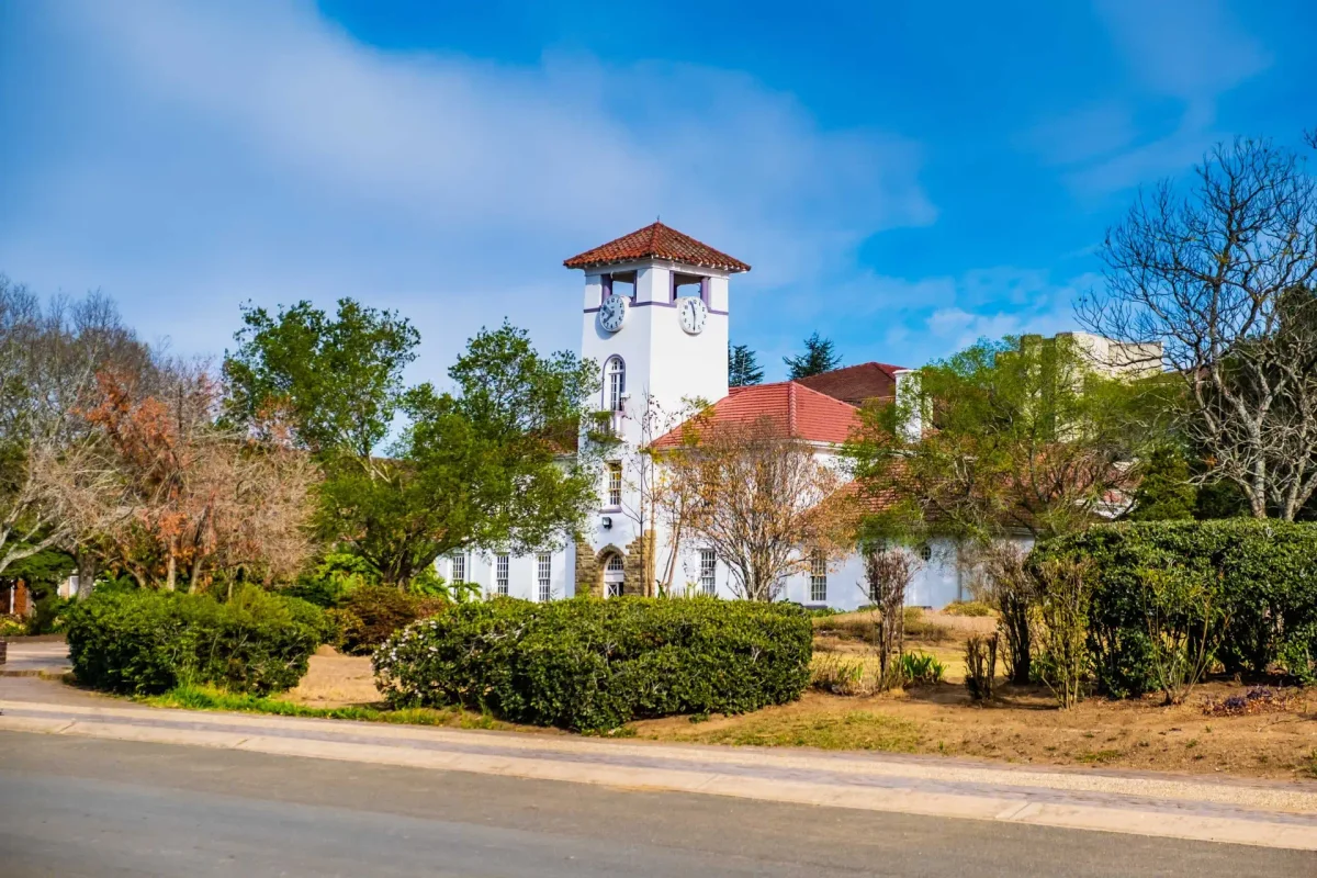 Front view of University of Fort Hare