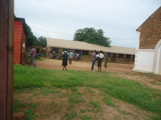 Inside St John's College, Wau