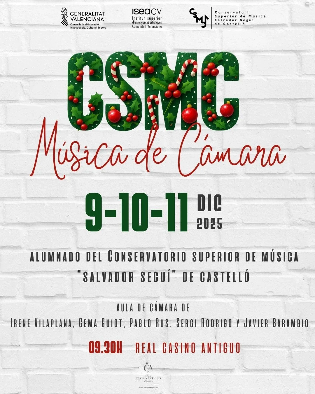 Conservatori Superior de Música de Castelló student life