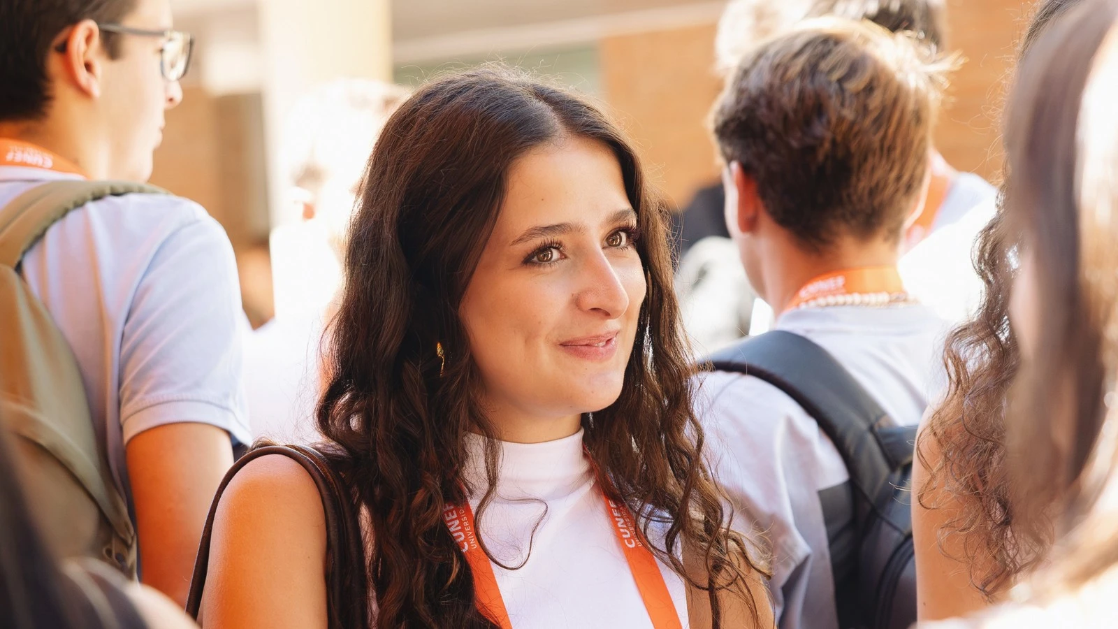 CUNEF University community on campus