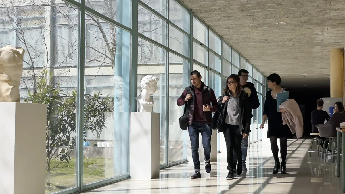 School of Conservation and Restoration of Cultural Heritage of Galicia campus and surroundings