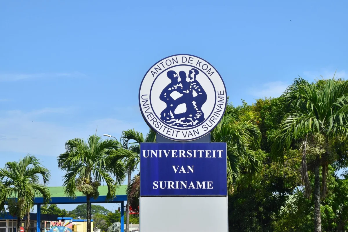 Anton de Kom University of Suriname campus and surroundings