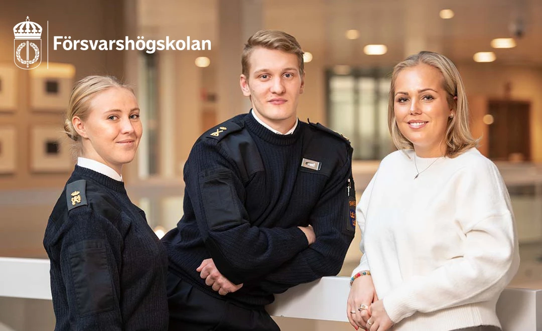Approach to Swedish Defence University campus