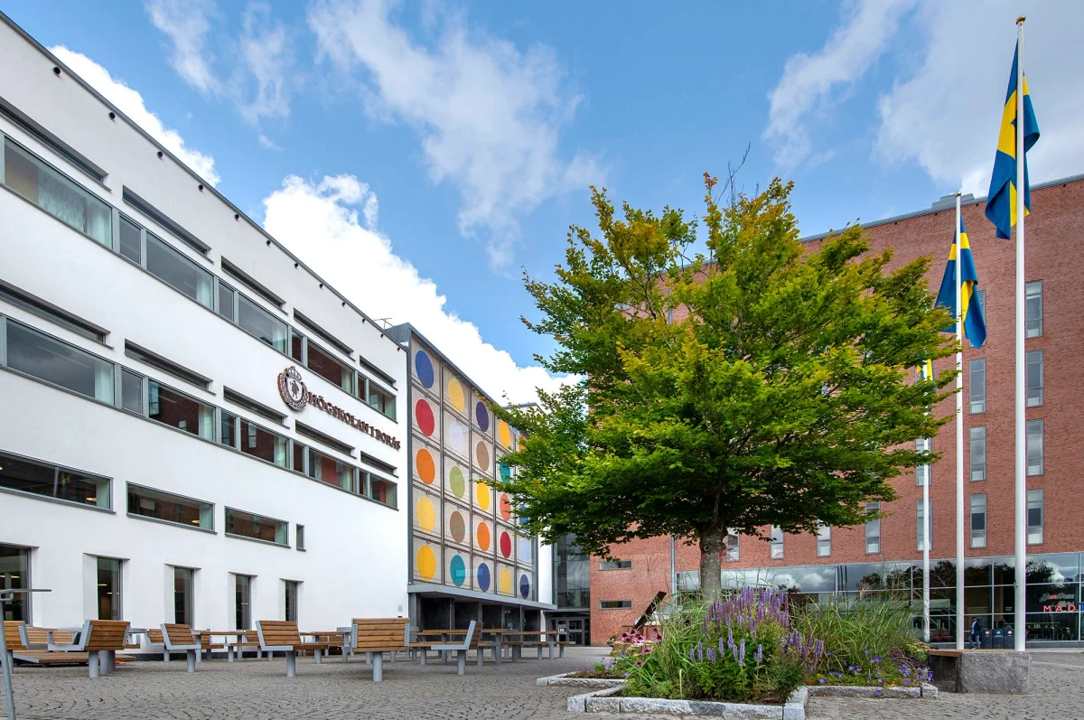 University of Borås campus from the outside