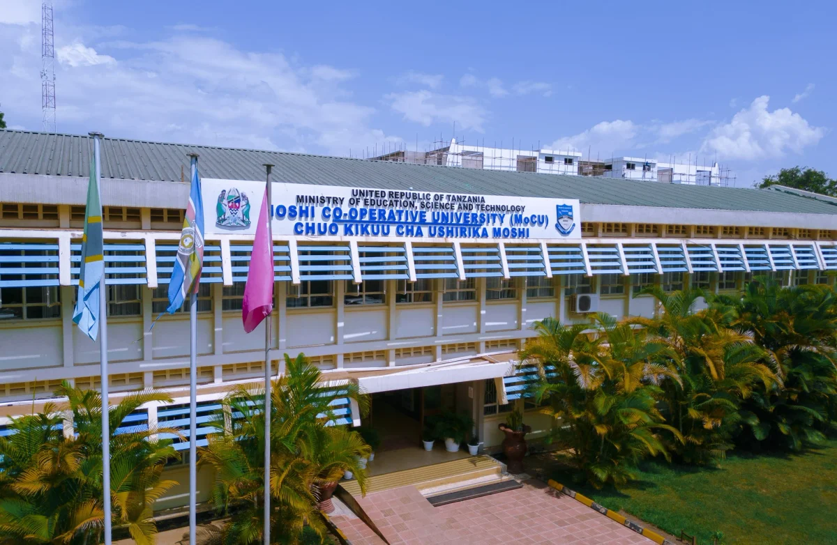 Moshi Co-operative University campus from the outside