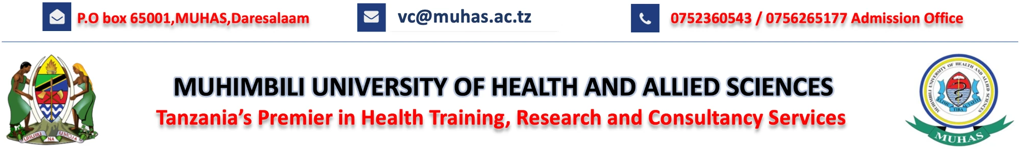Students at Muhimbili University of Health and Allied Sciences