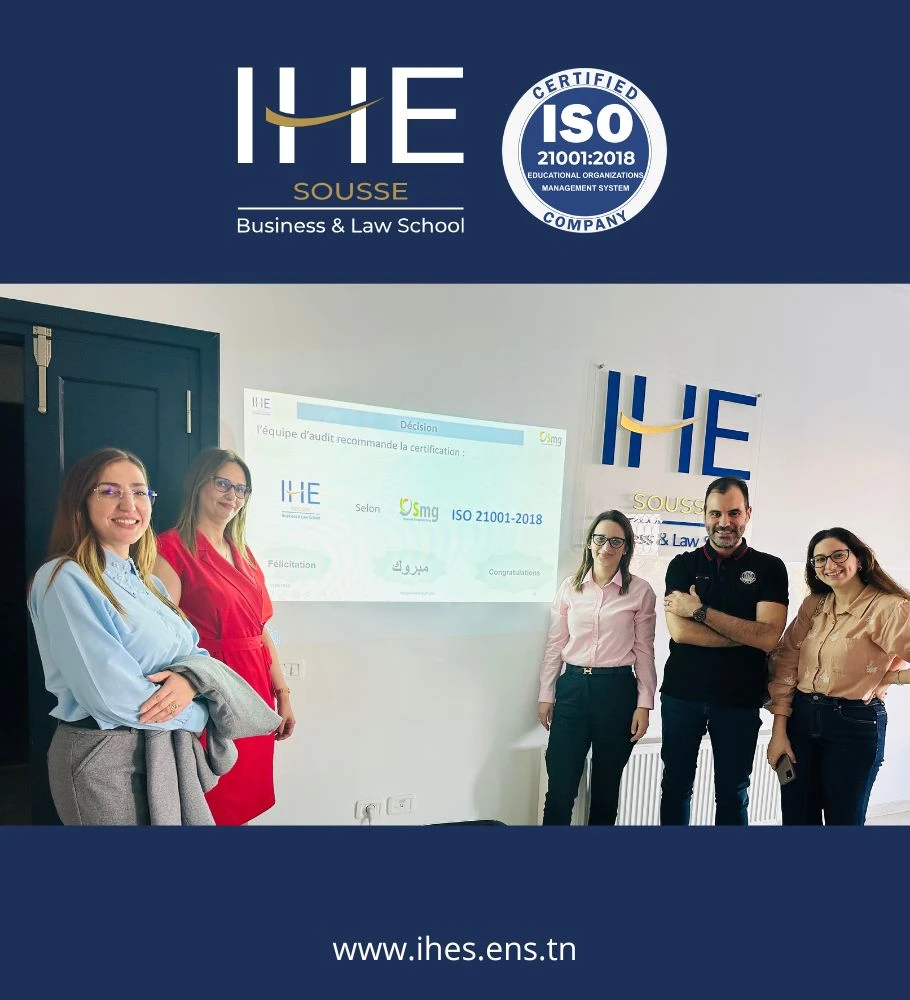 IHE Sousse - Business and Law School community on campus