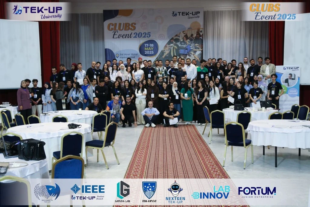 Students at TEK-UP Private Higher School of Technologies and Engineering