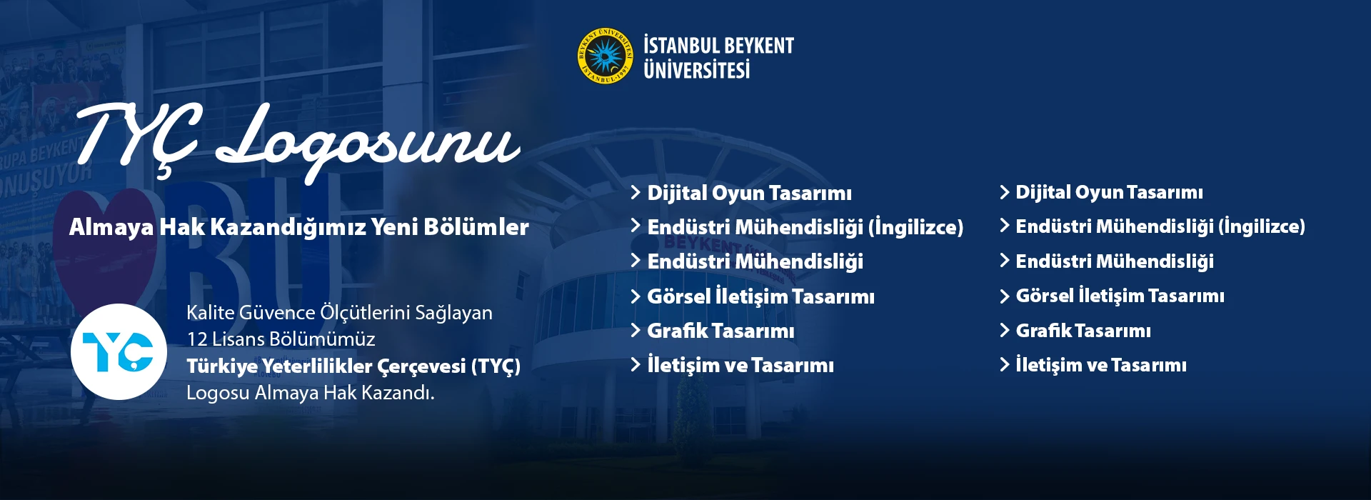 Beykent University campus and surroundings