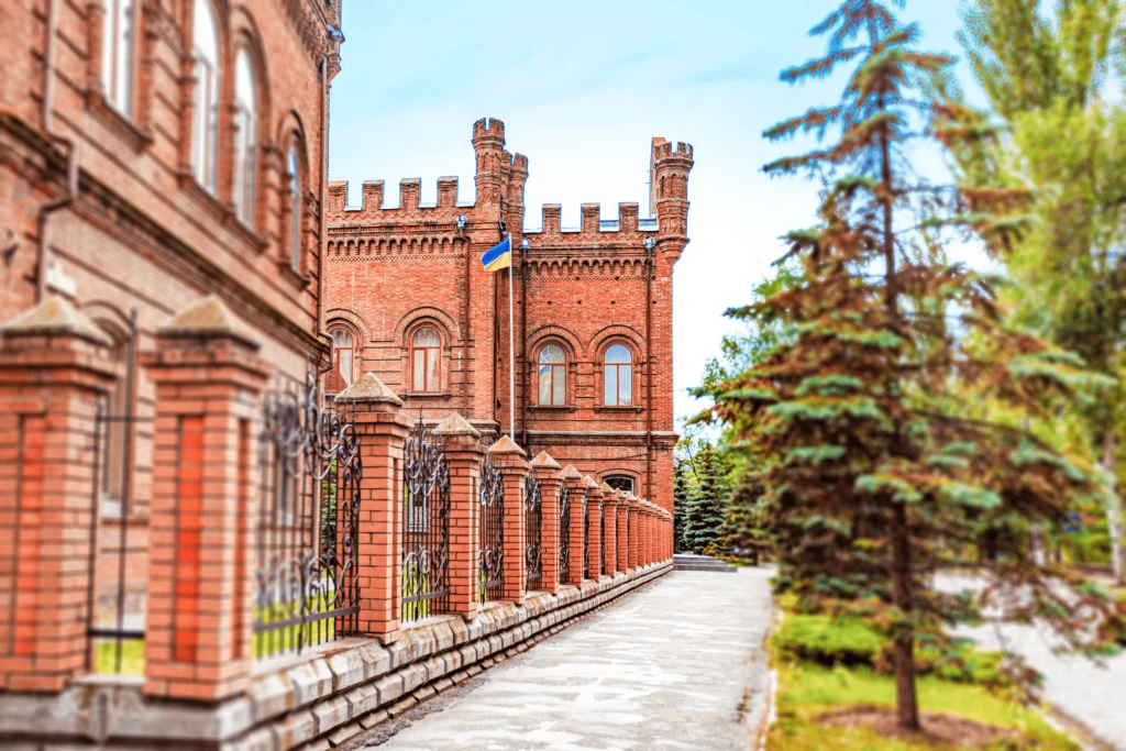 Front view of Berdyansk State Pedagogical University