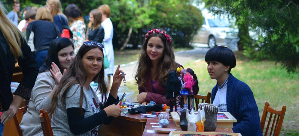 Kherson National Technical University campus and surroundings