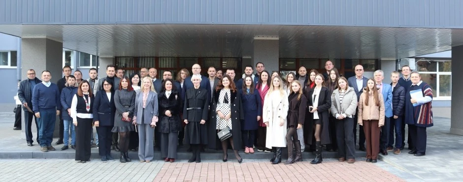 Uzhhorod National University community on campus