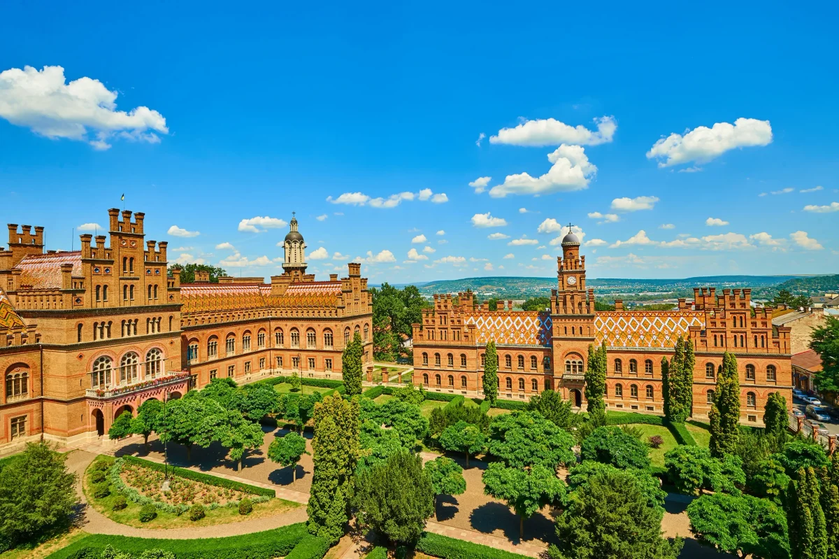 Yuriy Fedkovych Chernivtsi National University campus building