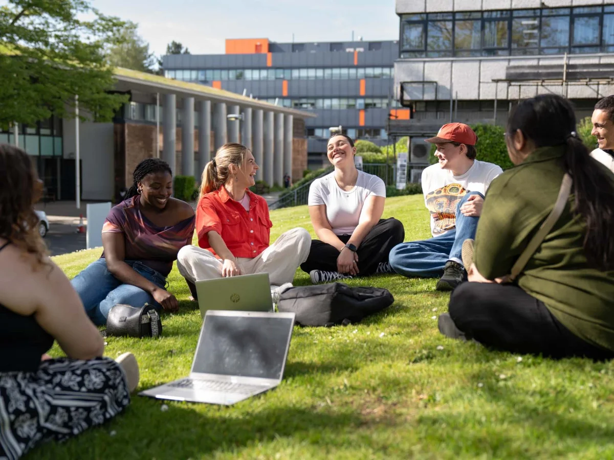 Aberystwyth University campus and surroundings