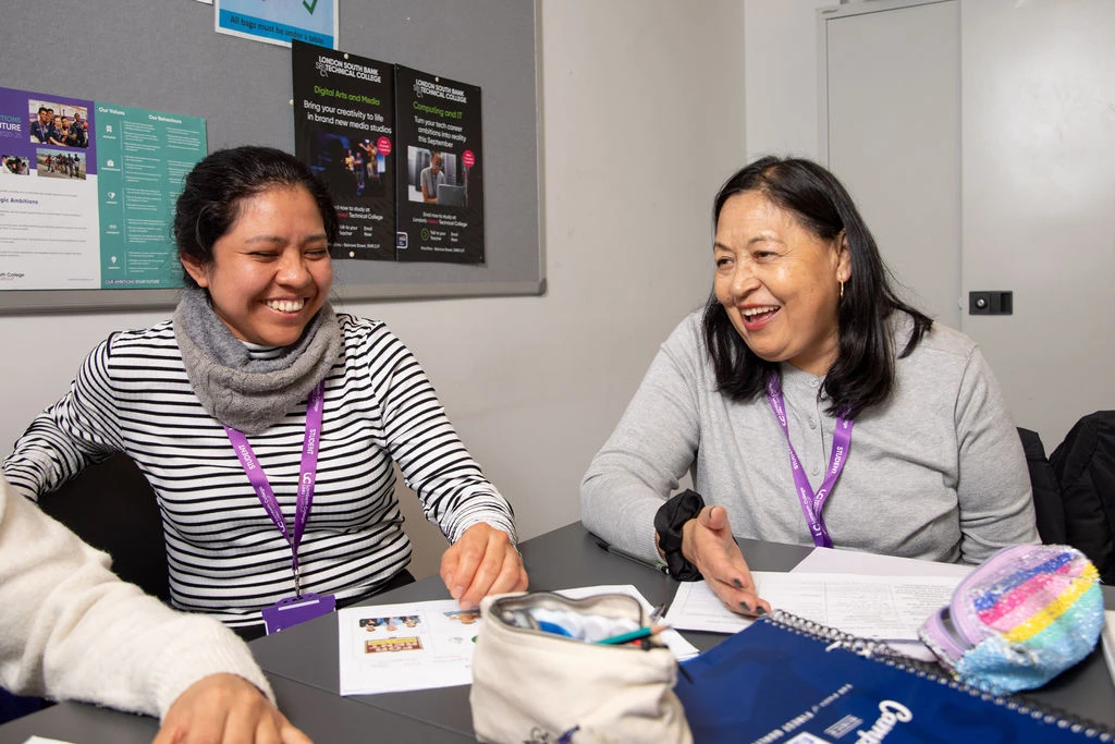 Lambeth College campus scene