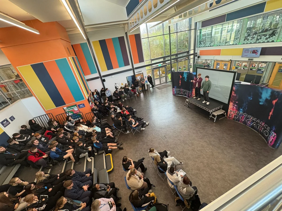 Preston's College community on campus