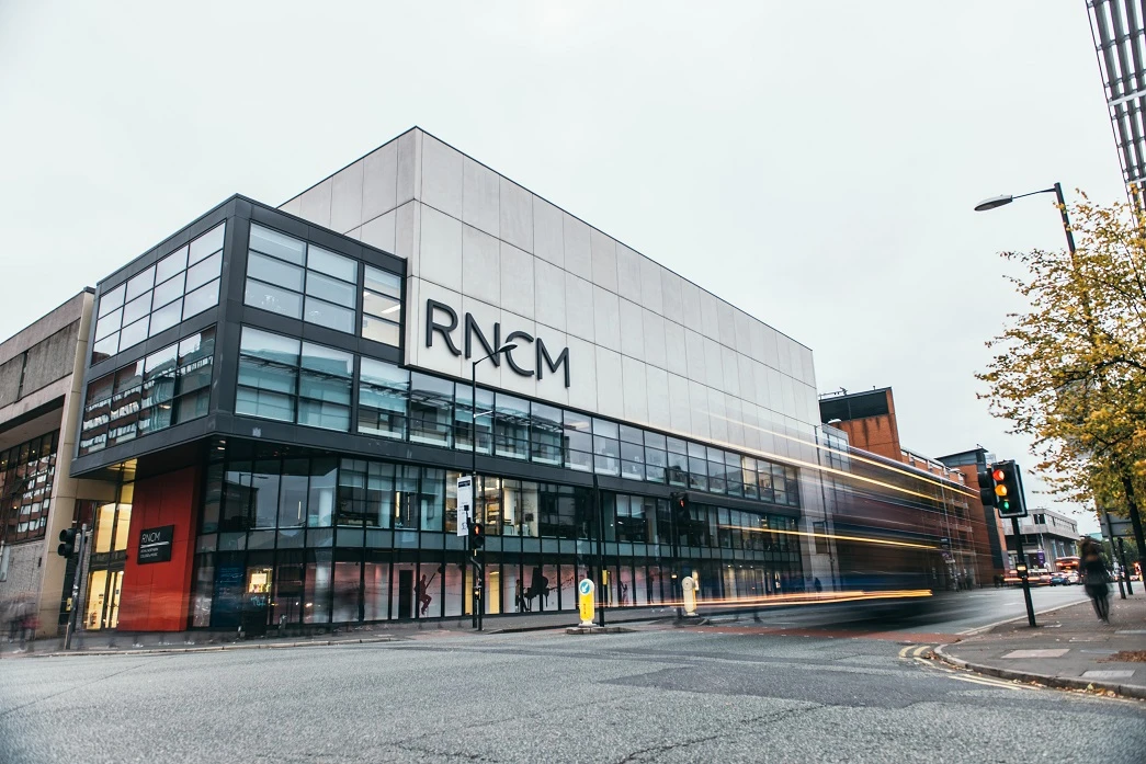 Royal Northern College of Music campus from the outside