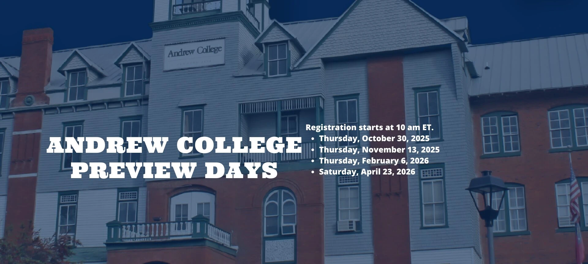 Andrew College central facility