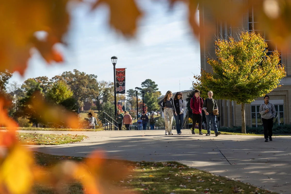 Arkansas State University campus scene