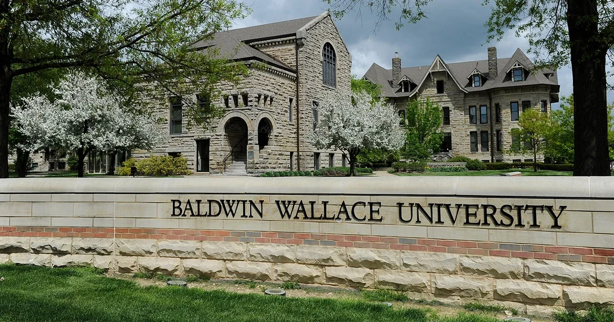 The Baldwin Wallace University campus grounds