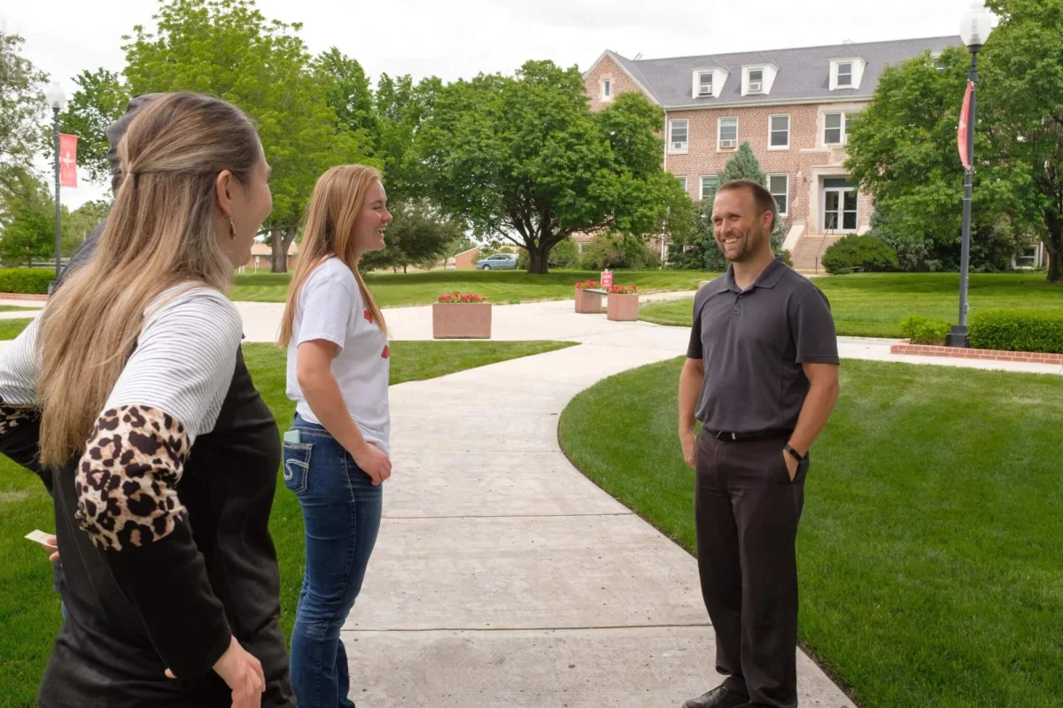 The Barclay College campus grounds