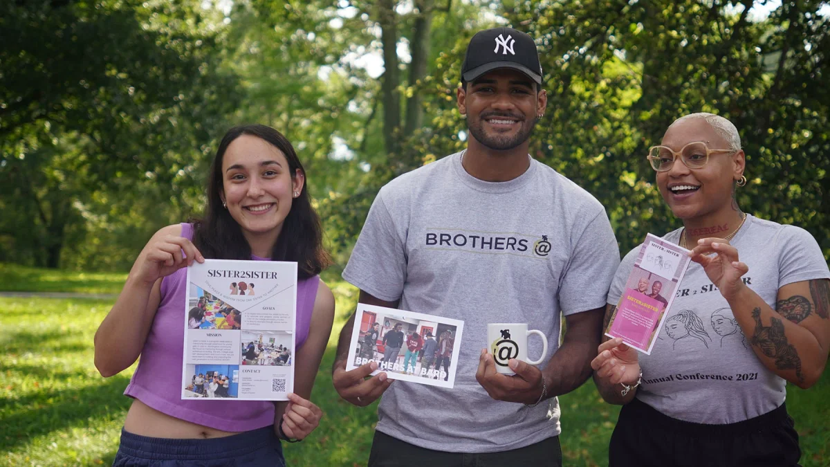 Students at Bard College