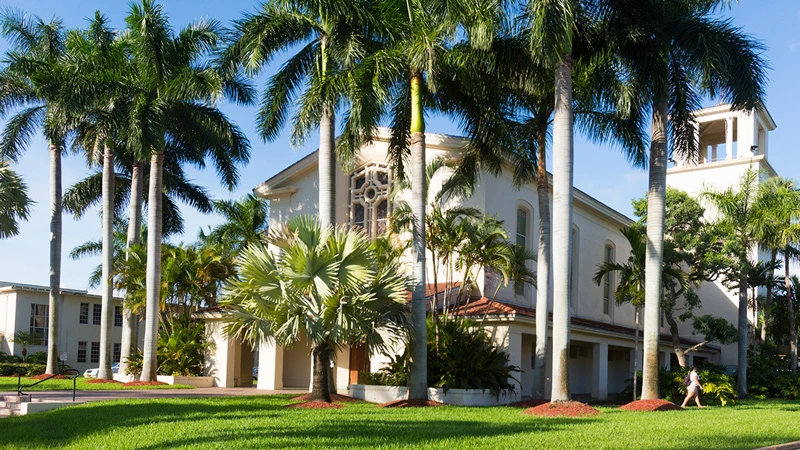 Barry University campus and surroundings