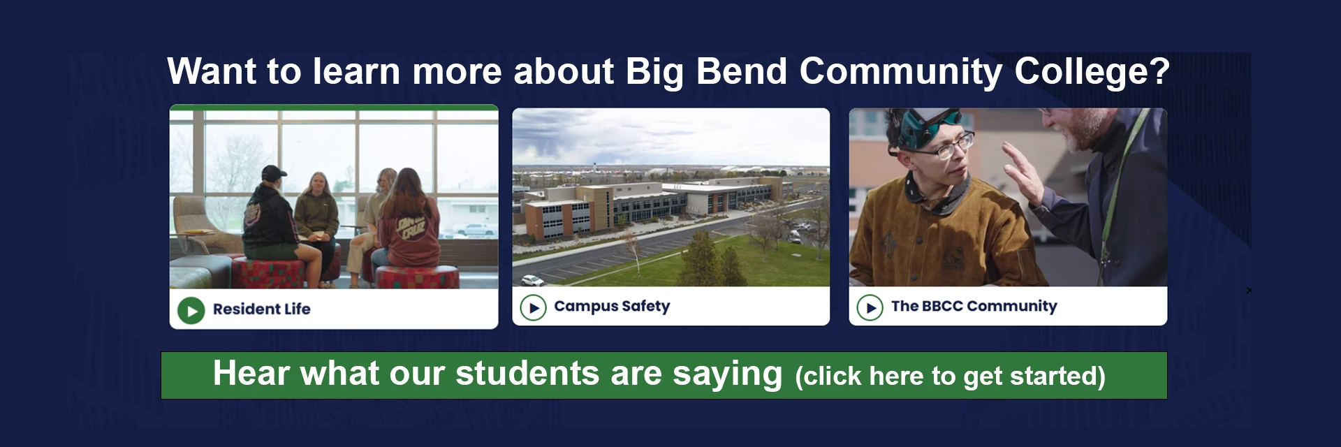 Big Bend Community College campus and facilities