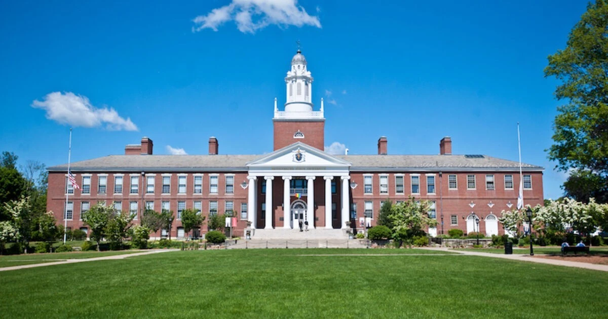View of the Bridgewater State University campus