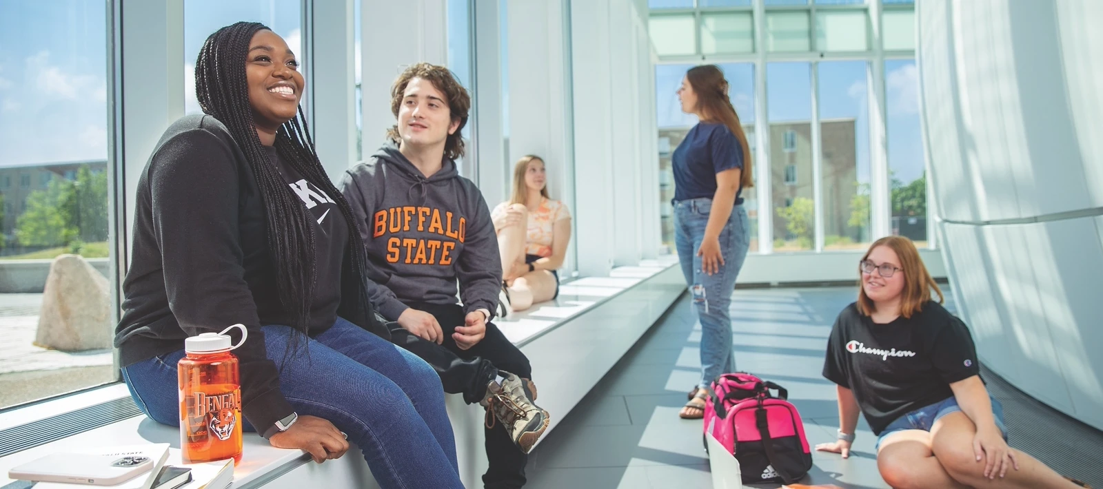 Buffalo State University campus scene