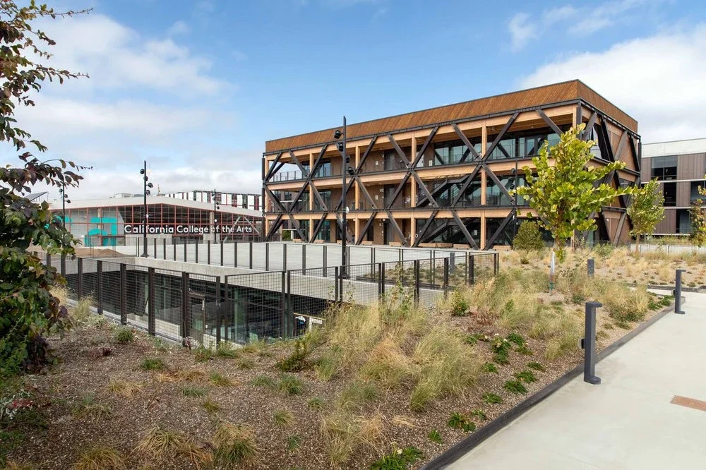 Approach to California College of the Arts campus