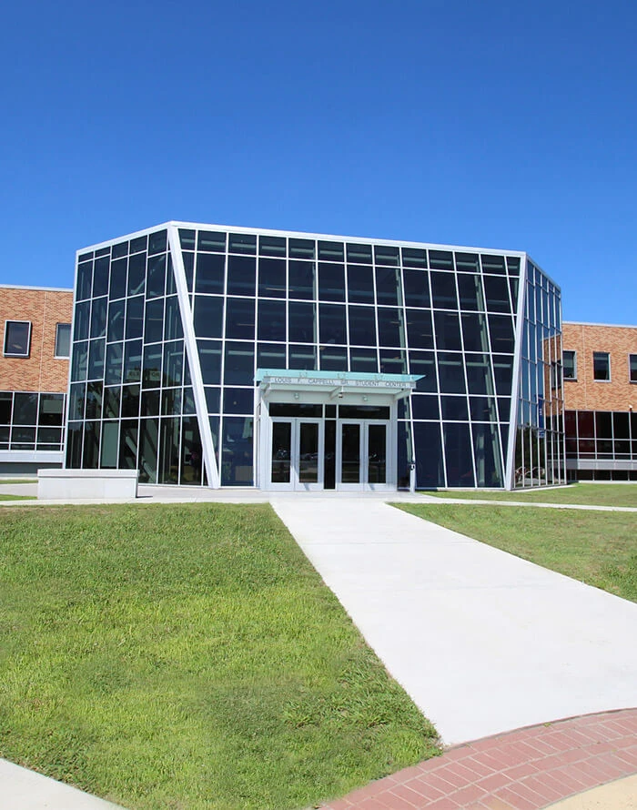 Camden County College campus building