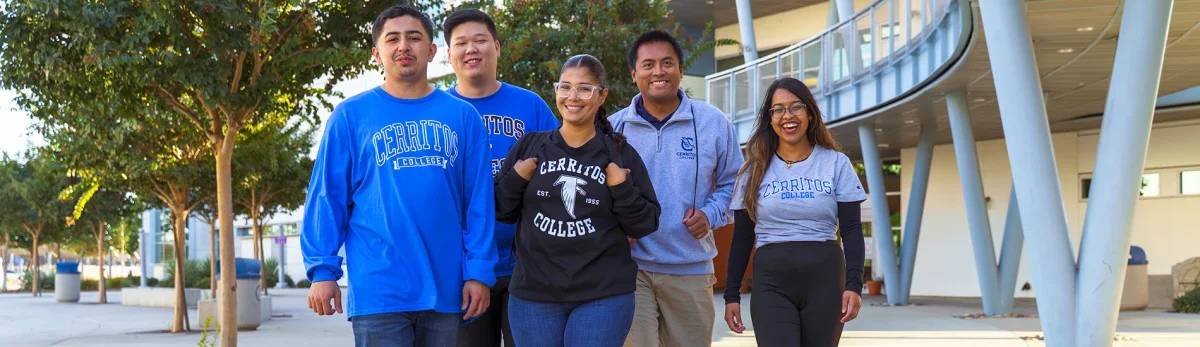 Cerritos College community on campus