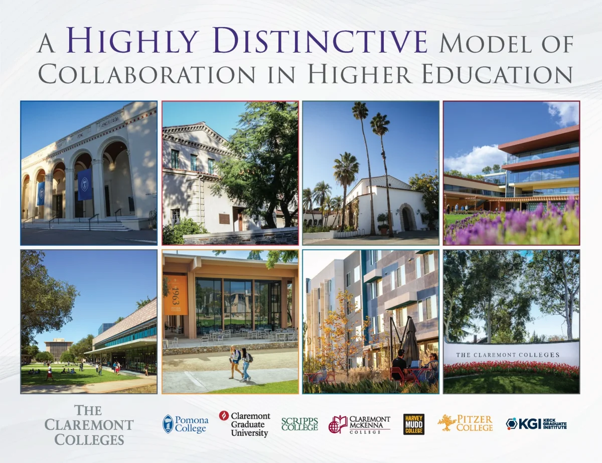 Claremont Colleges community on campus