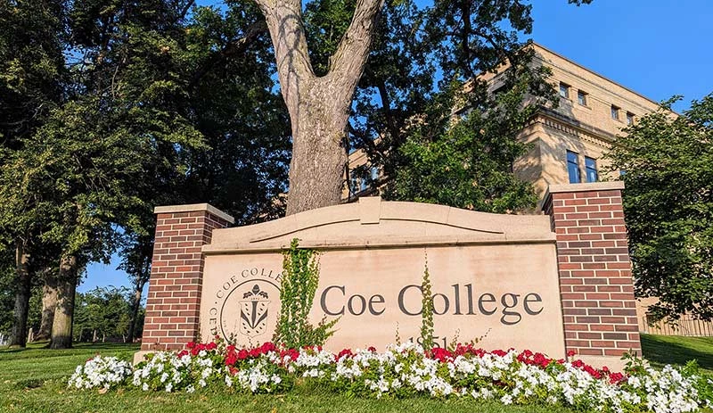 Students at Coe College