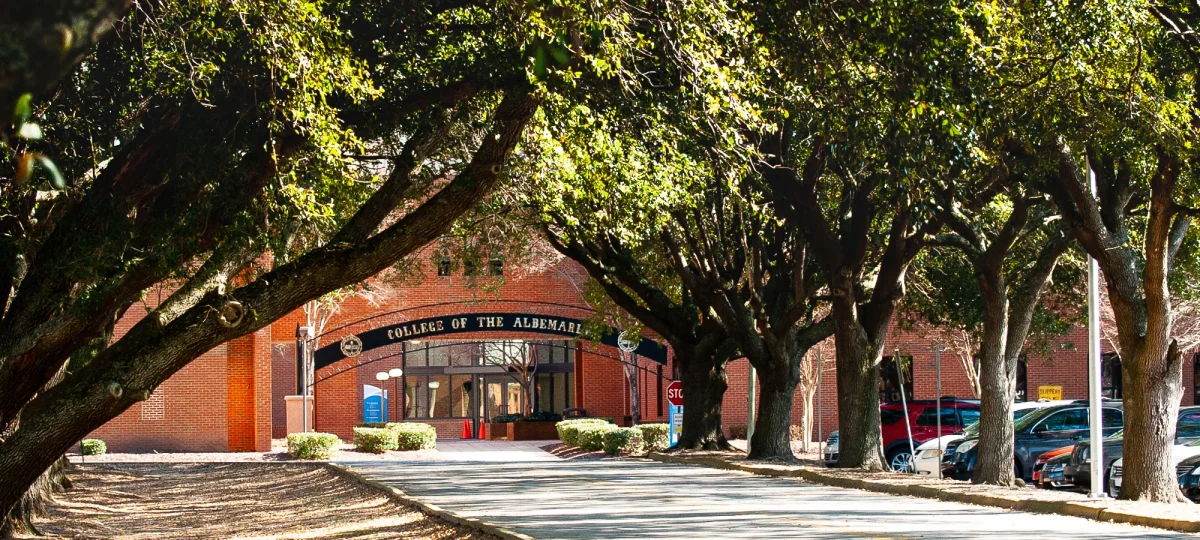 College of the Albemarle academic and student spaces