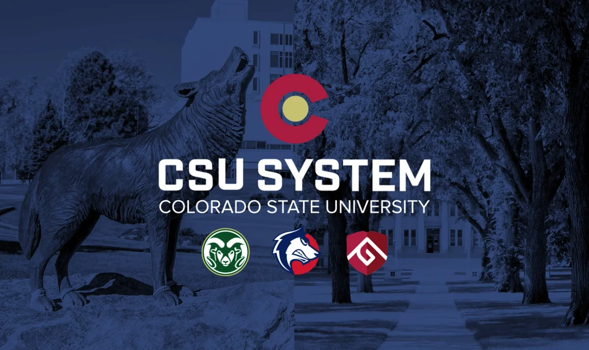 Approach to Colorado State University System campus