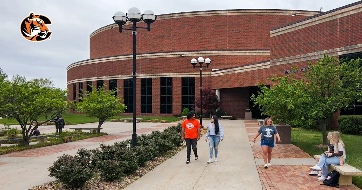 The Cowley Community College campus grounds