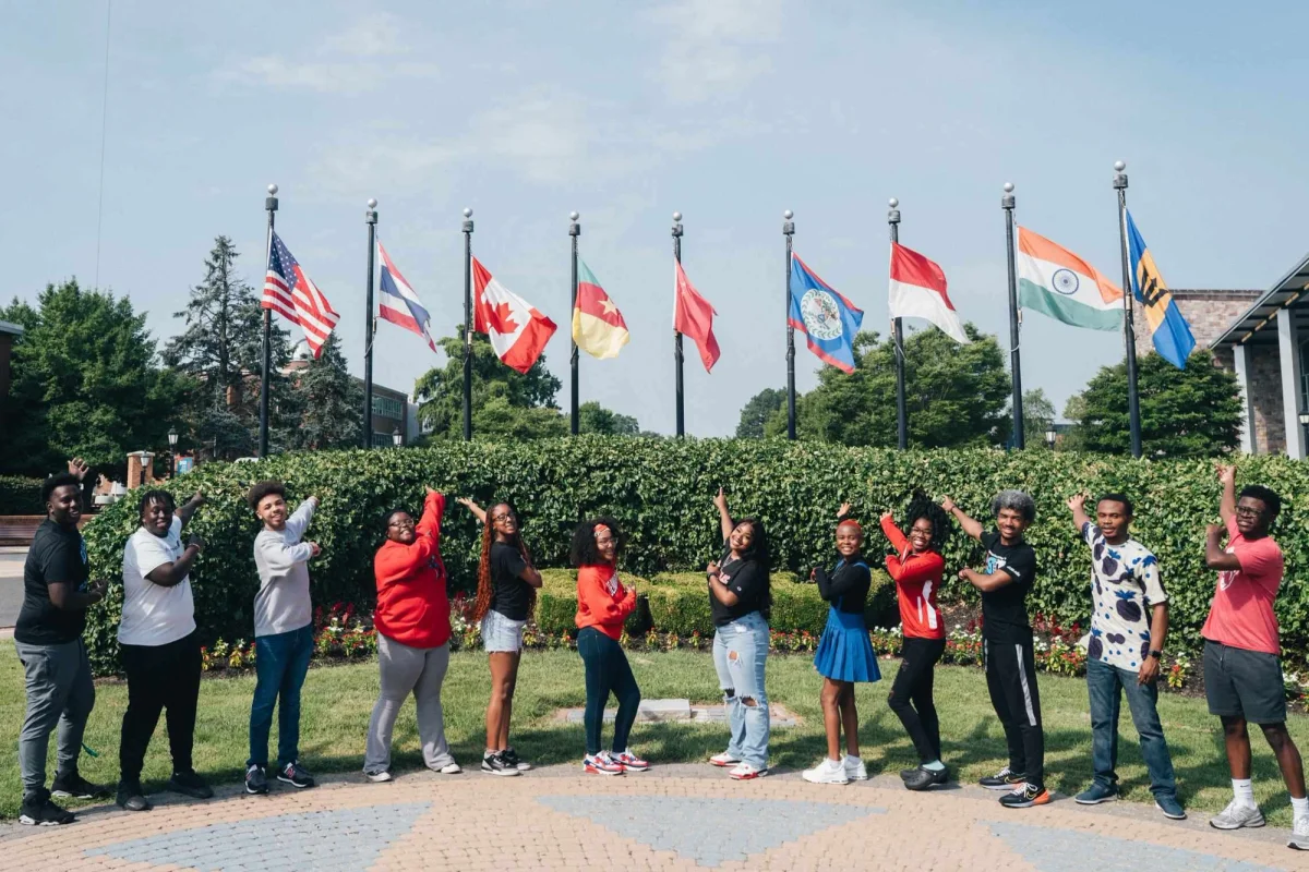 Delaware State University community on campus