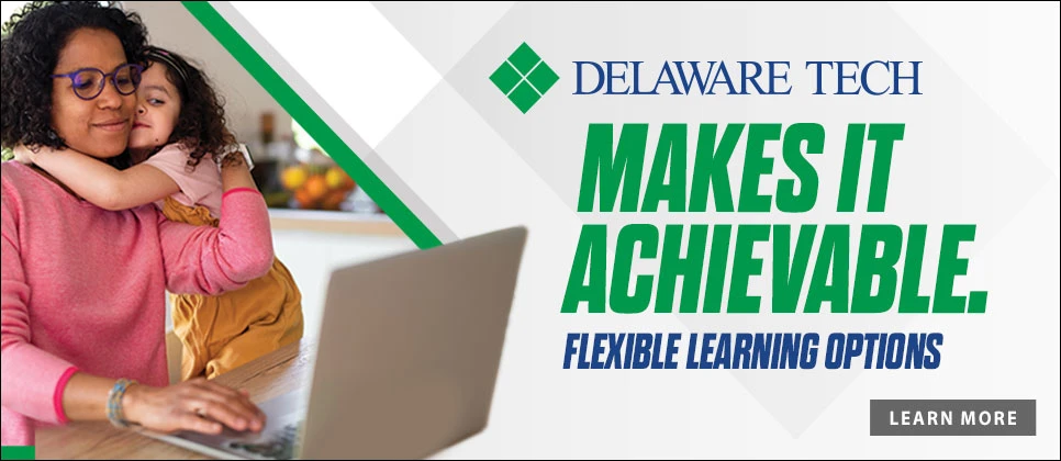 Students at Delaware Technical Community College