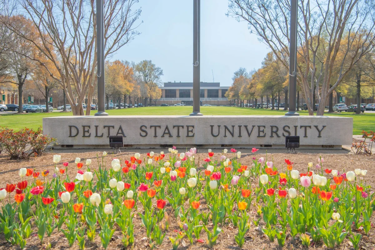 Delta State University, Cleveland, Mississippi main campus view