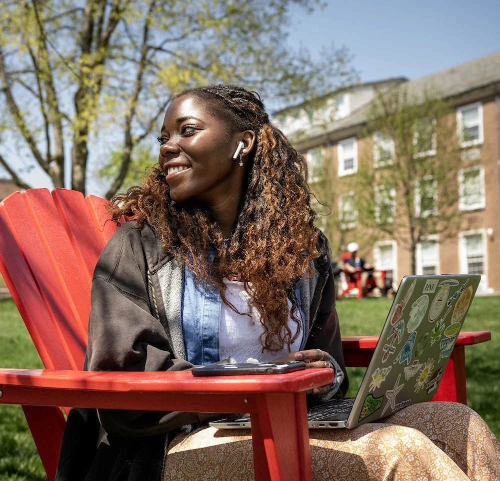 Students at Denison University