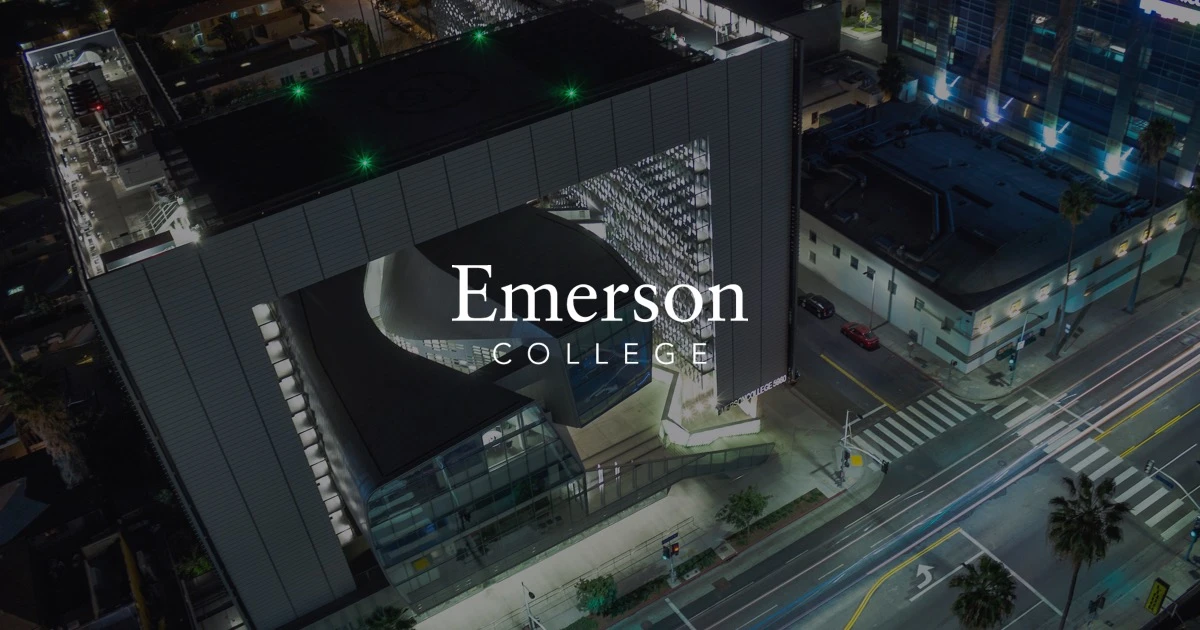 View of the Emerson College campus
