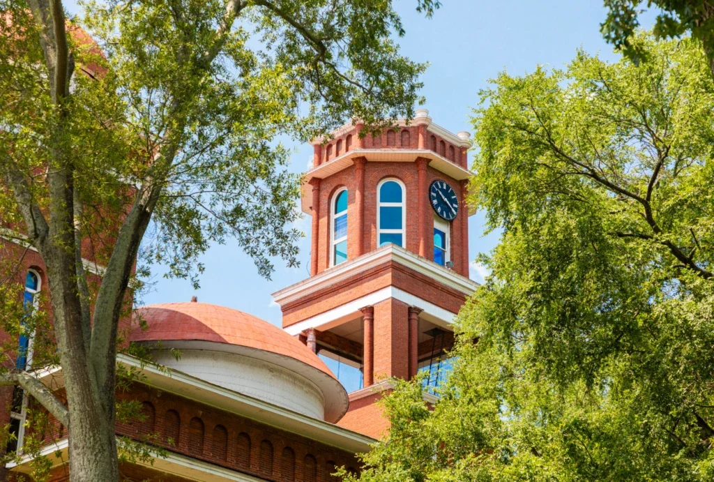 Erskine College main campus view