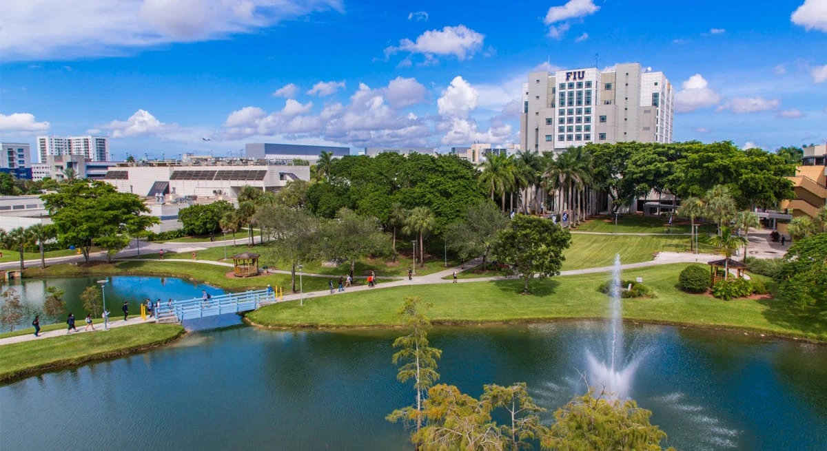 Florida International University Alumni Association main campus view
