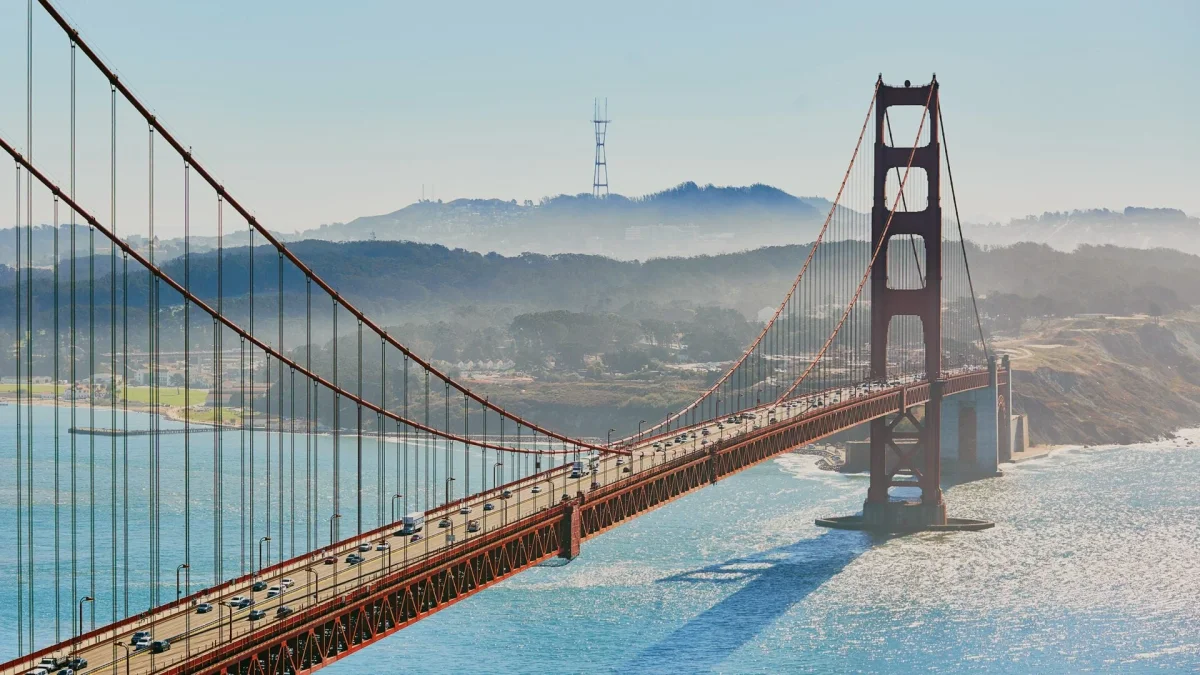 View of the Golden Gate University campus