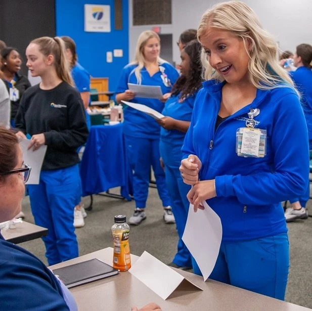 Students at Good Samaritan College of Nursing and Health Science