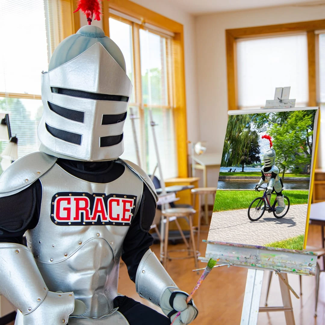 The Grace College & Seminary campus grounds